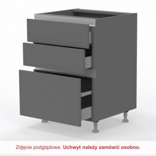 szafka dolna z 3-szufladami 